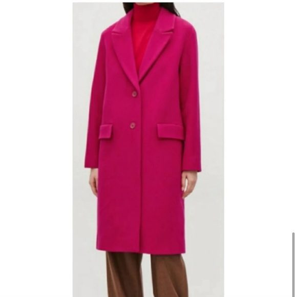 cos pink coat